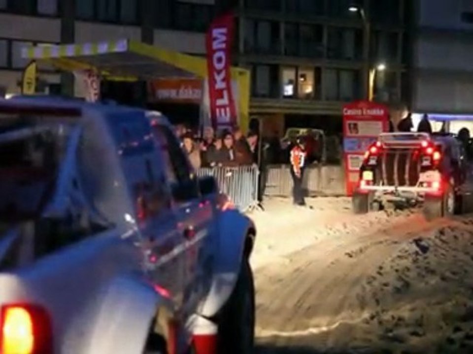 Knokke-Heist, prologue Dakar 2010