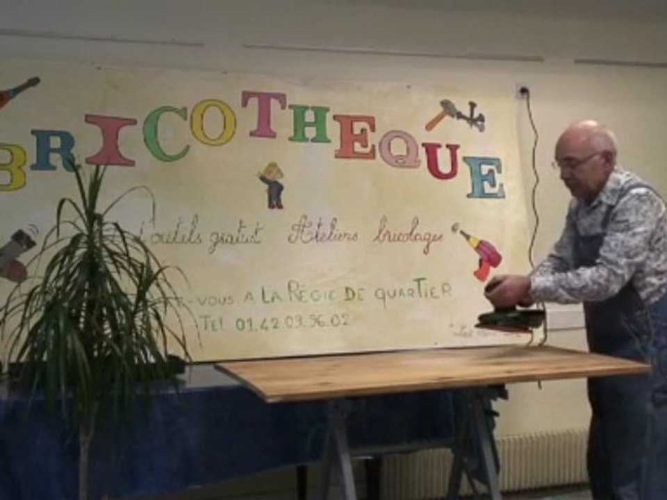 Bricothèque : La Ponceuse