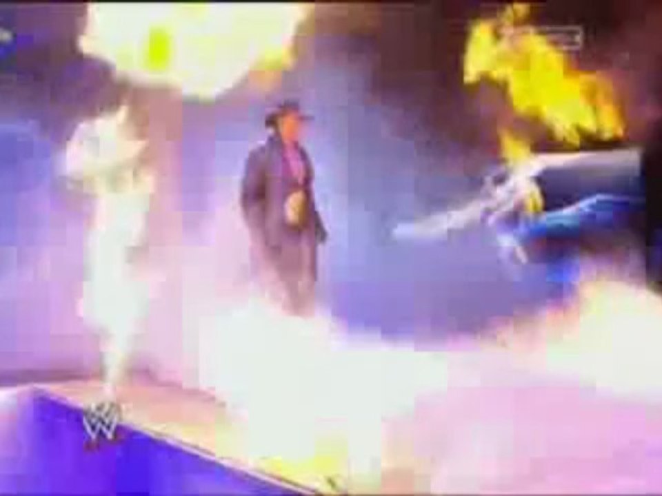 Undertaker(c) VS Big Show Vs Chris Jericho Part 1/3