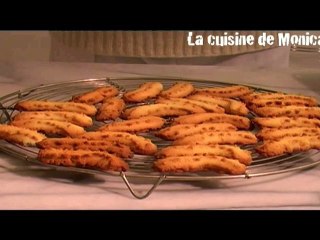 Gâteaux de Noël aux amandes (Recette de Monica)