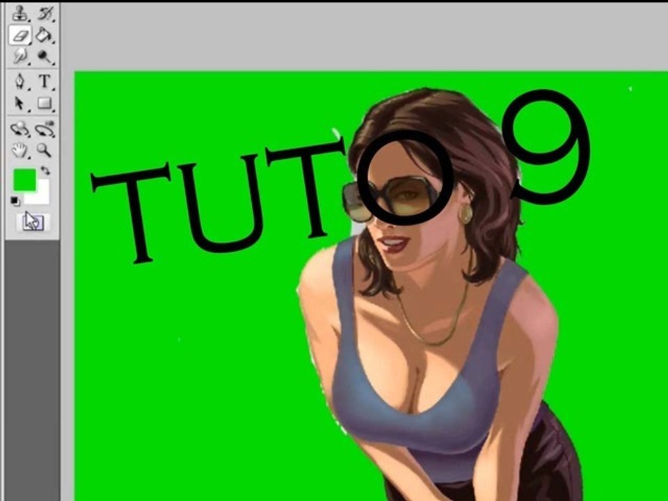 FreD || Tutorial photoshop #9  faire un découpage