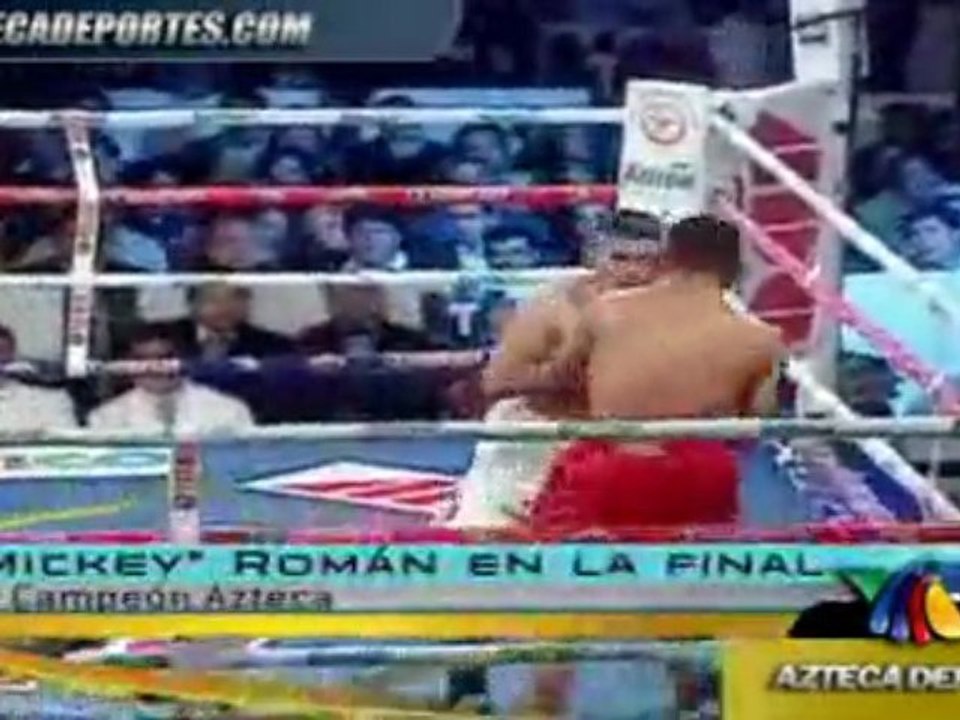 Nadia en La Semifinal de Campeón Azteca