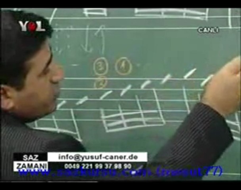 Yusuf Caner İle Bağlama Kursu '' Mihriban 1. Bölüm 3/6 ''