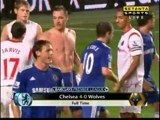 Chelsea v Wolves post-match 2009
