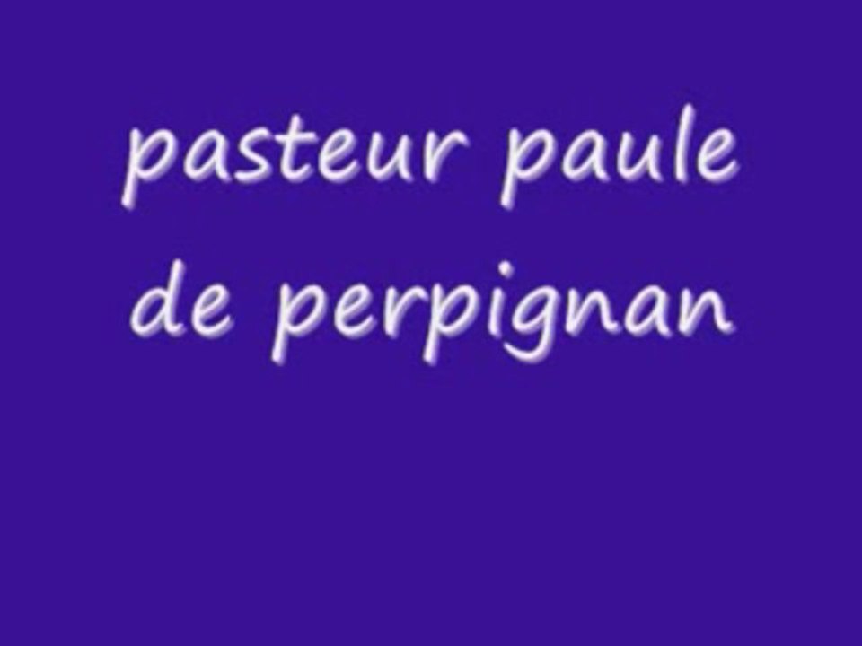 cantique  de perpignan