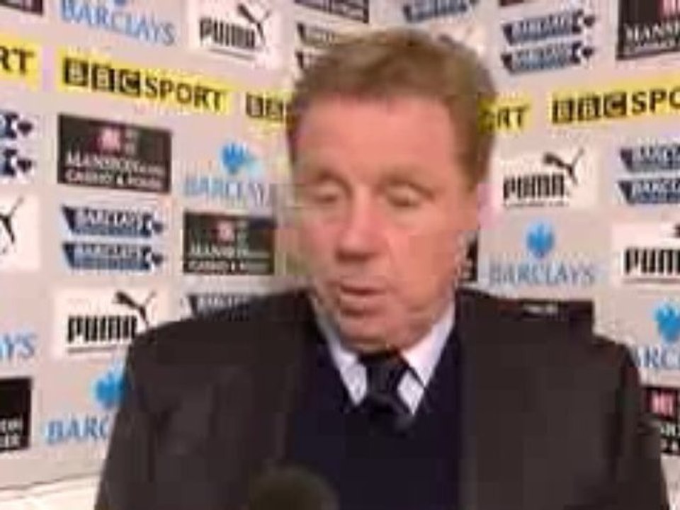 Redknapp Interview Tottenham v Wigan 22nd November 2009