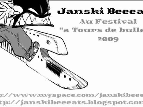 Interview de JANSKIBEEEATS au festival à Tours de bulles