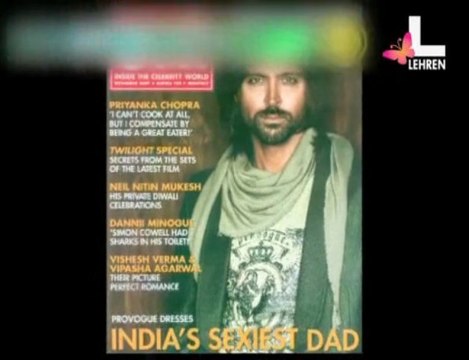 Hritik Roshan awarded as a sexiest dad