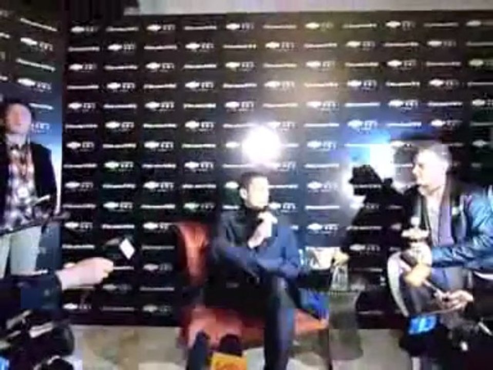 Wentworth Miller Chevrolet Cruze Press Conference 11-22-09#1