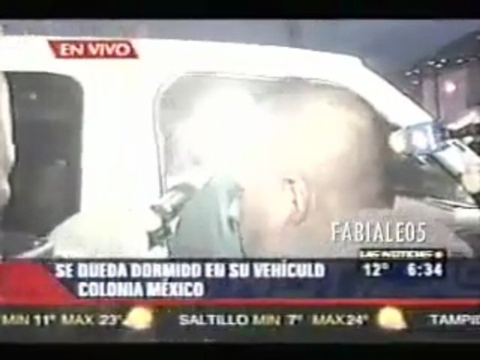Mario ebrio de Monterrey