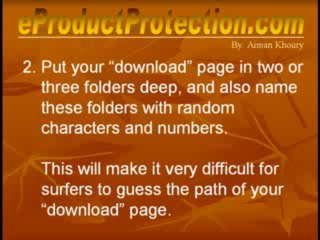 How to protect your "thank you" page or "download" page