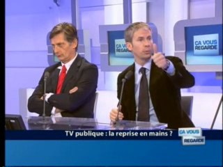 Franck Riester « Ca vous regarde » LCP 25 novembre 2008 (2/4)