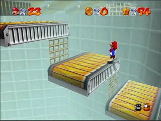 Mario 64 16) piece rouge oublié et horloge tic-tac