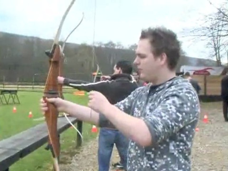 Tir à l'arc à Coo,   boogschieten in Coo,  Archery