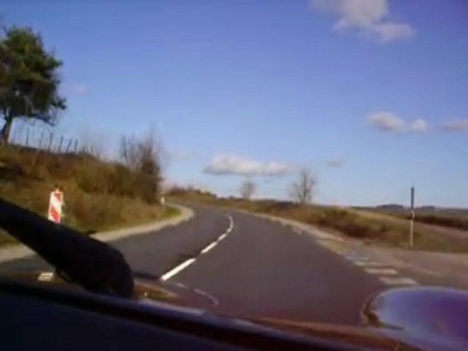 dans une porsche 356 b cab 1961