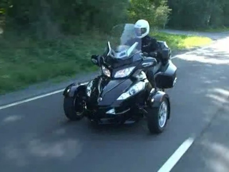 Essai du Can-Am Spyder 1000 RT-S : le déménageur !