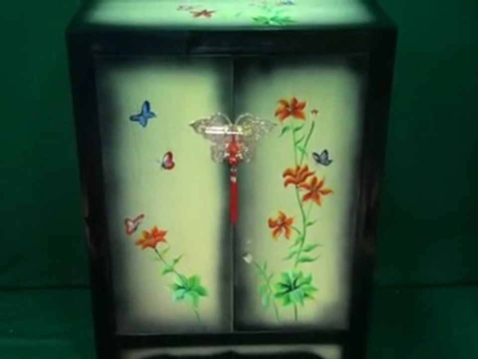 Commode coréenne jaune pâle - TC1004C