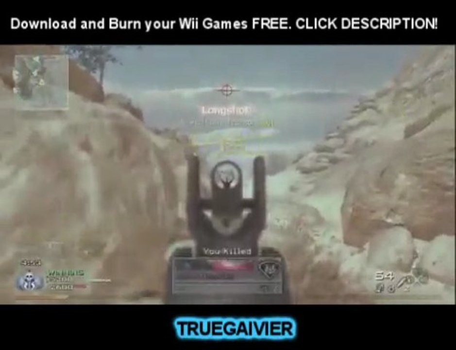 Tactical Nuke Modern Warfare 2 Fun Online Gameplay for Wii