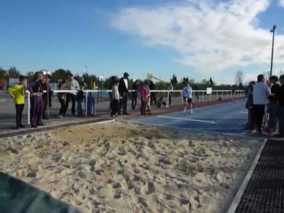 Athlétisme - Triathlon de Lunel - Saut en longueur