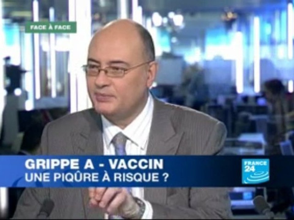 Grippe A et vaccin : piqûre à risques (France 24 20112009)