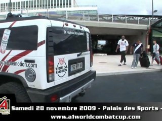 Bob SAPP arrive à lyon St exupéry