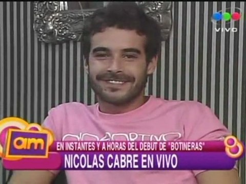 NICO CABRÉ ADELANTA BOTINERAS - AM 24/11/09