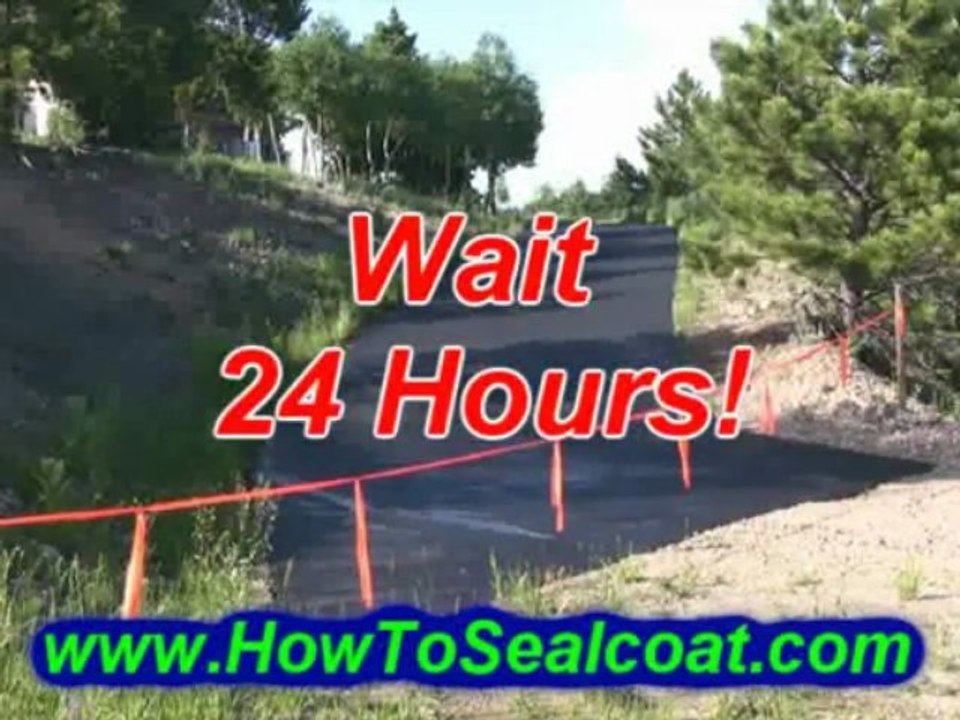 How To Seal Coat An Asphalt Driveway Videos & eBook