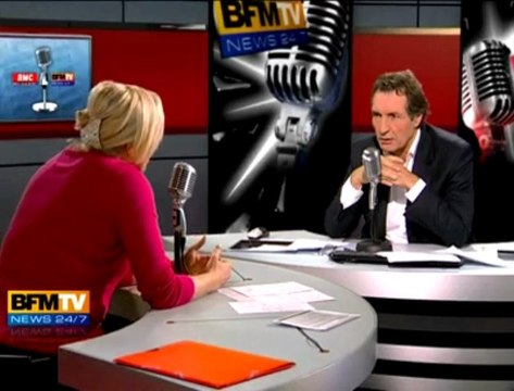 Marine LE PEN chez Jean-Jacques BOURDIN - RMC et BFM TV