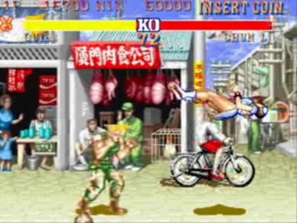 GUILE GLITCH STREET FIGHTER 2 ARCADE VERSION SUR 2DF