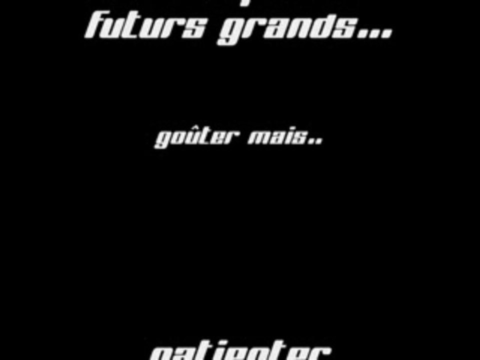 Dicks'N la marque des futurs stars...The coming...