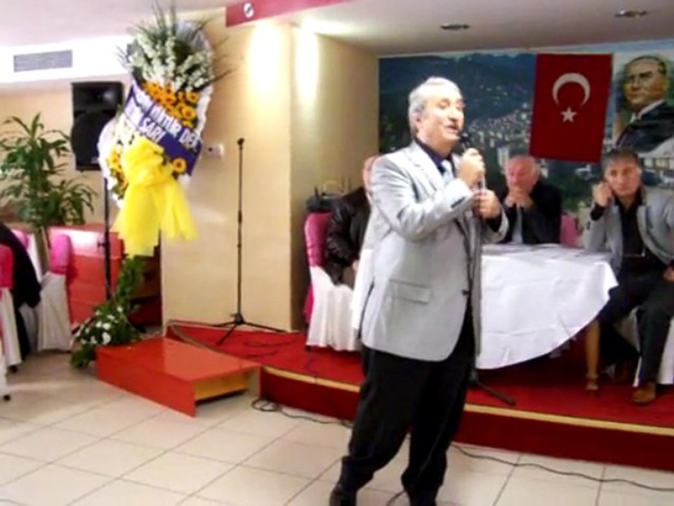 Çayeli Derneği Başkanı Yılmaz Hüsrev Konuşması