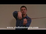 Violin Lessons - How to Hold the Violin Bow