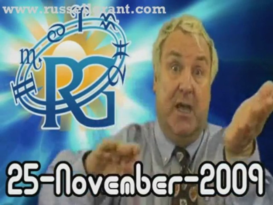 RussellGrant.com Video Horoscope Capricorn November Wednesda