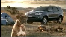 Toyota Fortuner talking dog - funny ad