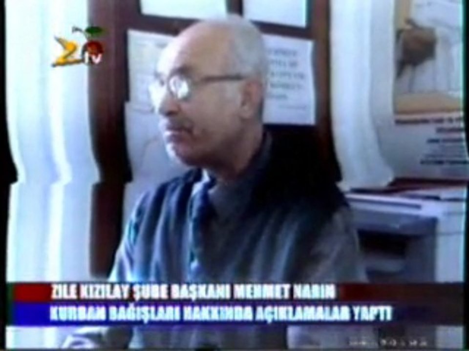 zile kızılay derneği başkanı mehmet narein