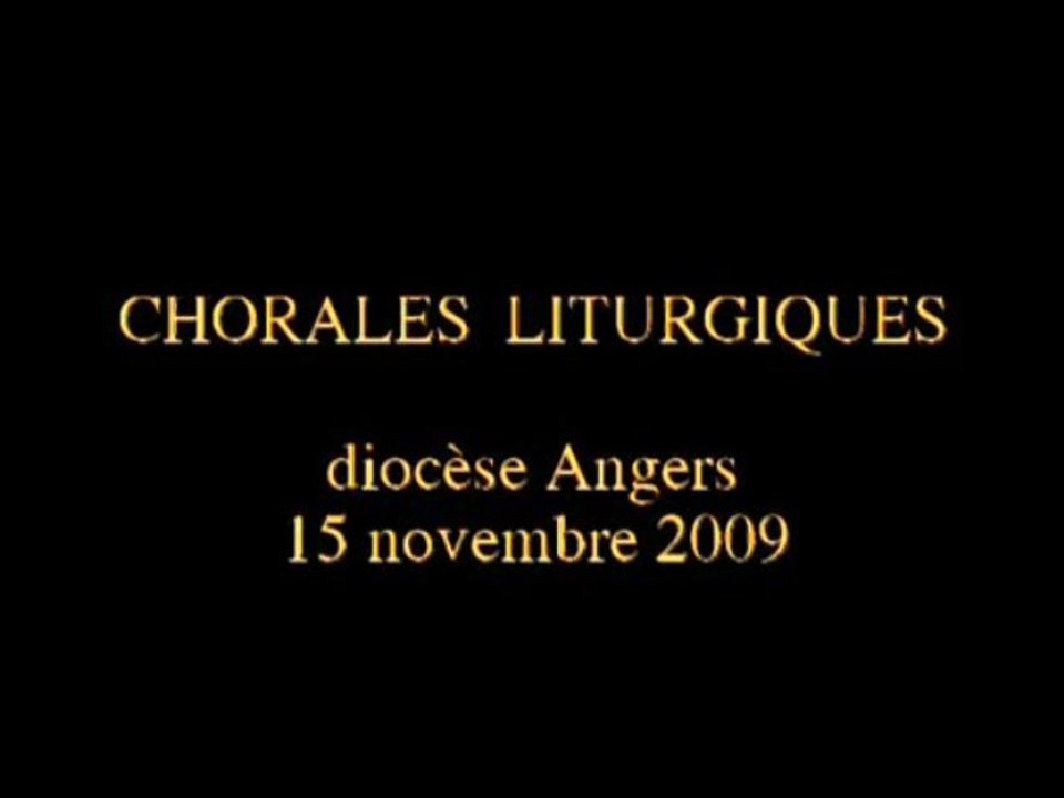 7ème rassemblement des chorales litugiques -15 novembre 2009