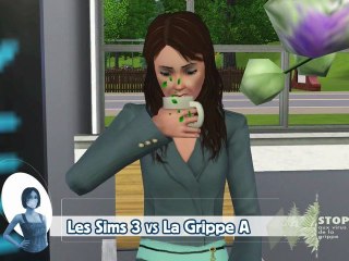 Un premier cas de Grippe A chez Les Sims !