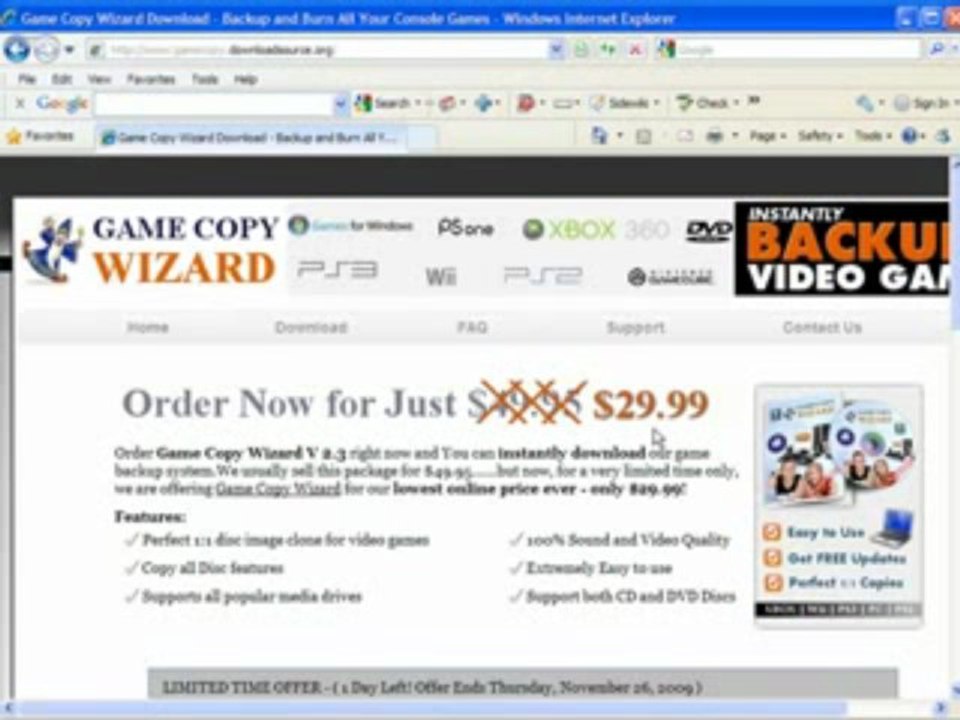 Game Copy Wizard Review