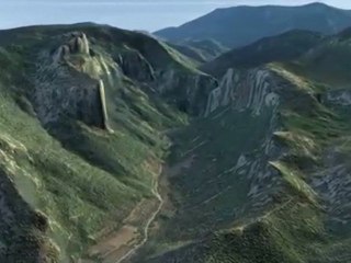 Survol 3D, St guillem le Desert