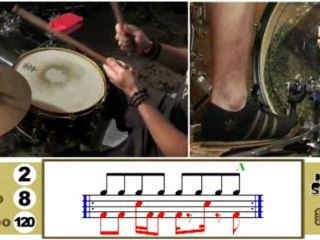 Clases Bateria Drum lessons L2R8