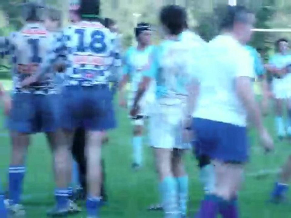 Fin de la bagarre bayonne-bègles