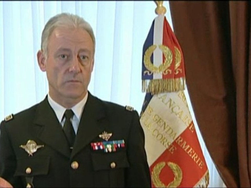 Accueil du DGGN Place Beauvau