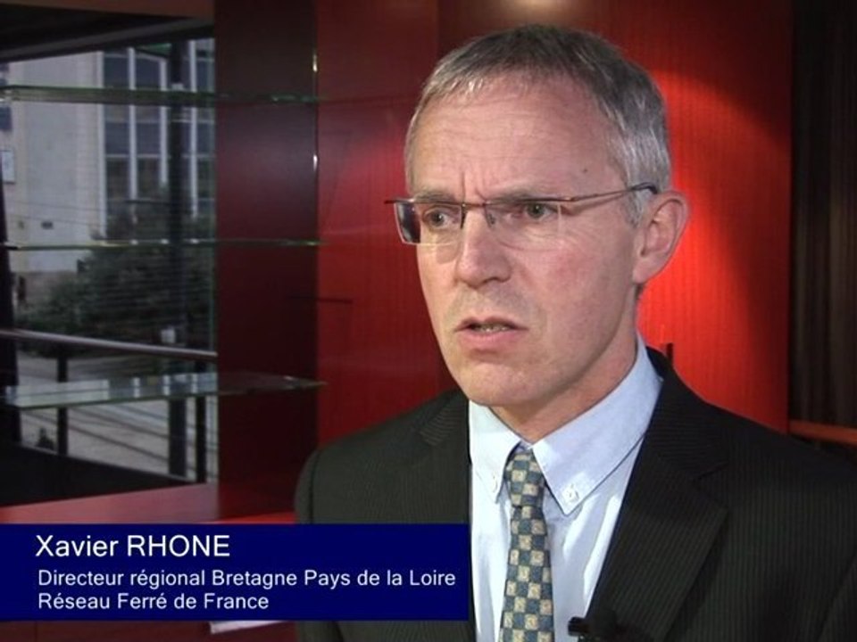Xavier Rhoné, dir. régional RFF Bretagne Pays de la Loire