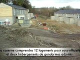 Mouy: Visite du chantier de la future caserne de gendarmerie