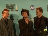 Green Day Backstage at American Music Awards