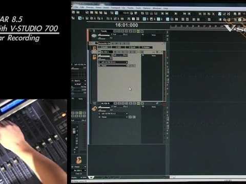 Record Guitar Tracks using the V-Studio 700