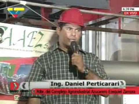 Complejo Azucarero Ezequiel Zamora en Barinas