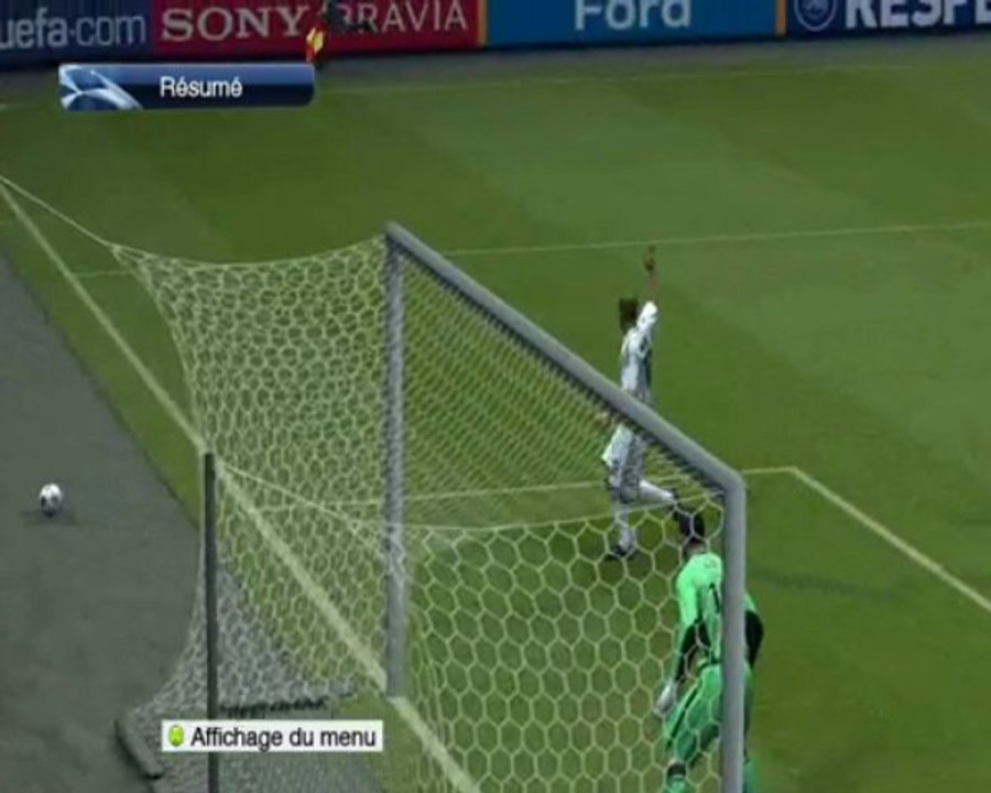 Real Madrid - Girondins de Bordeaux EUROPA LEAGUE PES09