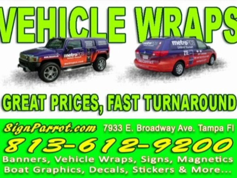 Vehicle Wrap In Valrico FL
