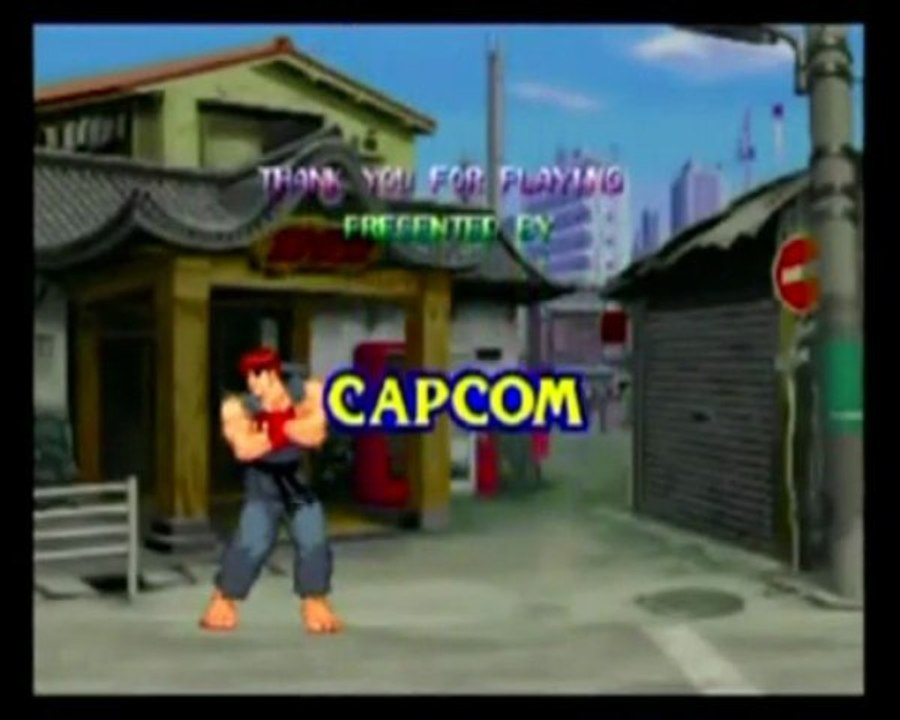 STREET FIGHTER ZERO ALPHA FINS SEGA SATURN STEFGAMERS